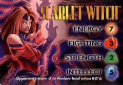 Scarlet Witch 4-Grid Character Card